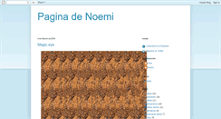 Desktop Screenshot of paginadenoemi.blogspot.com