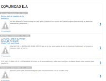Tablet Screenshot of comunidadescritos.blogspot.com