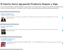 Tablet Screenshot of elespiritunuevo.blogspot.com