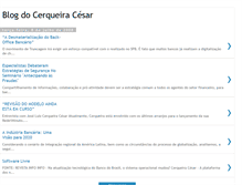 Tablet Screenshot of blogdocerqueira.blogspot.com