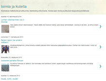 Tablet Screenshot of loimiajakuteita.blogspot.com