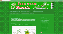 Desktop Screenshot of felicitari-8martie.blogspot.com