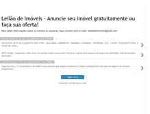 Tablet Screenshot of leilaodeimoveis.blogspot.com