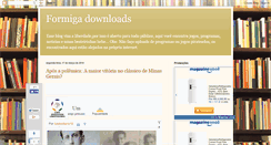 Desktop Screenshot of formigadownloads.blogspot.com
