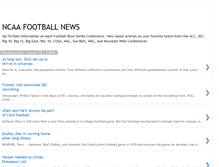 Tablet Screenshot of ncaafootballnewsclearinghouse.blogspot.com