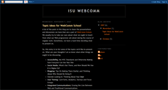 Desktop Screenshot of isuwebcomm.blogspot.com