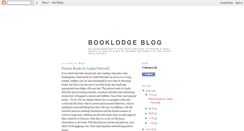 Desktop Screenshot of booklodgeblog.blogspot.com