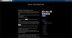 Desktop Screenshot of gazadelegation.blogspot.com