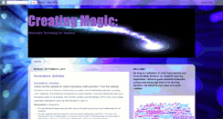 Desktop Screenshot of creatingmagicwithtech.blogspot.com