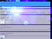 Tablet Screenshot of creatingmagicwithtech.blogspot.com
