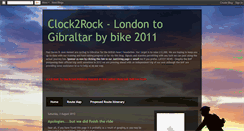 Desktop Screenshot of clock-2-rock.blogspot.com