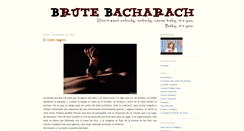 Desktop Screenshot of brutebacharach.blogspot.com