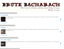 Tablet Screenshot of brutebacharach.blogspot.com