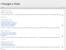 Tablet Screenshot of ithoughtathink.blogspot.com