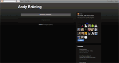 Desktop Screenshot of andybruning.blogspot.com