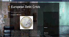 Desktop Screenshot of europeandebtcrisis.blogspot.com