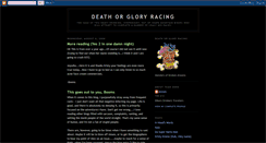 Desktop Screenshot of deathorgloryracingtrc.blogspot.com