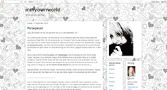 Desktop Screenshot of itsinmyownworld.blogspot.com