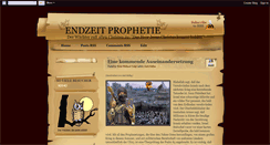 Desktop Screenshot of endzeit-proph.blogspot.com