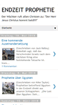 Mobile Screenshot of endzeit-proph.blogspot.com