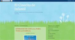 Desktop Screenshot of elcinecitodeinfantil.blogspot.com
