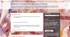 Desktop Screenshot of believe-achieve.blogspot.com
