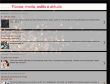 Tablet Screenshot of fucsia-moda.blogspot.com