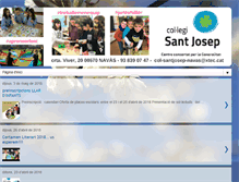 Tablet Screenshot of collegisantjosep.blogspot.com