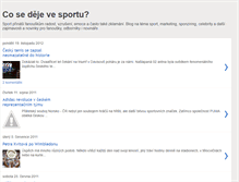 Tablet Screenshot of cosedejevesportu.blogspot.com