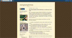 Desktop Screenshot of goinggoinggrimes.blogspot.com