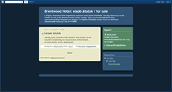 Desktop Screenshot of forsaleatbrentwoodhotel.blogspot.com
