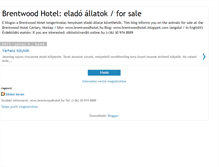 Tablet Screenshot of forsaleatbrentwoodhotel.blogspot.com