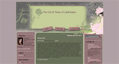 Desktop Screenshot of ldykalypso.blogspot.com