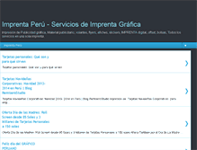 Tablet Screenshot of imprenta-peru.blogspot.com