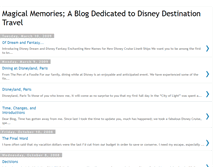 Tablet Screenshot of ourmagicalmemories.blogspot.com