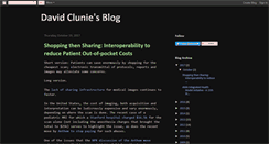 Desktop Screenshot of dclunie.blogspot.com