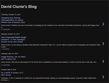 Tablet Screenshot of dclunie.blogspot.com