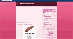 Desktop Screenshot of mulderselacome.blogspot.com