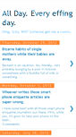 Mobile Screenshot of alldayeveryeffingday.blogspot.com