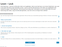Tablet Screenshot of lezenisleuk.blogspot.com