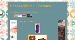 Desktop Screenshot of decorincones.blogspot.com