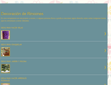 Tablet Screenshot of decorincones.blogspot.com