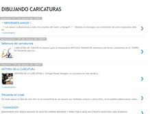 Tablet Screenshot of dibujandocaricaturas.blogspot.com