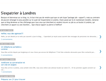 Tablet Screenshot of conseils-job-london.blogspot.com
