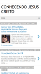 Mobile Screenshot of conhecendojesuscristo.blogspot.com