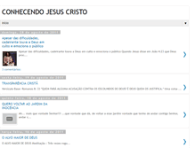 Tablet Screenshot of conhecendojesuscristo.blogspot.com