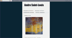 Desktop Screenshot of andresaintlouis.blogspot.com