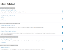 Tablet Screenshot of islamrelated.blogspot.com