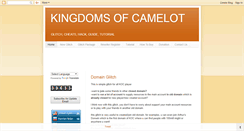 Desktop Screenshot of kingdomofcamelotgames.blogspot.com