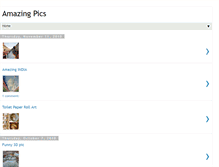 Tablet Screenshot of amazing-pics4u.blogspot.com